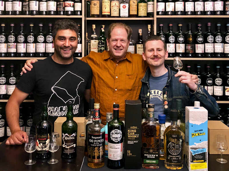 Felipe & Paul der The Rhythm and Blues Project Band in unserer Lounge