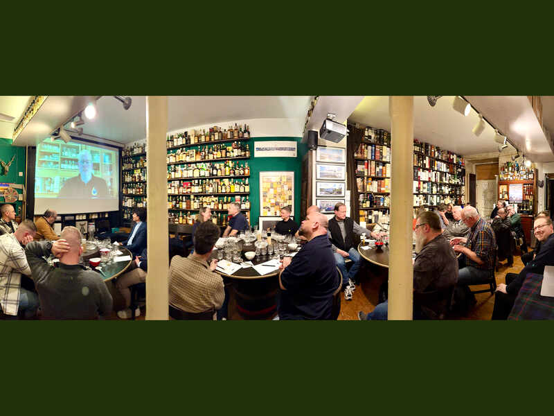 Live Schaltung nach Orkney beim Tasting