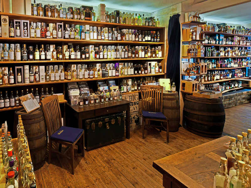 mittlere Bereich des Ladens