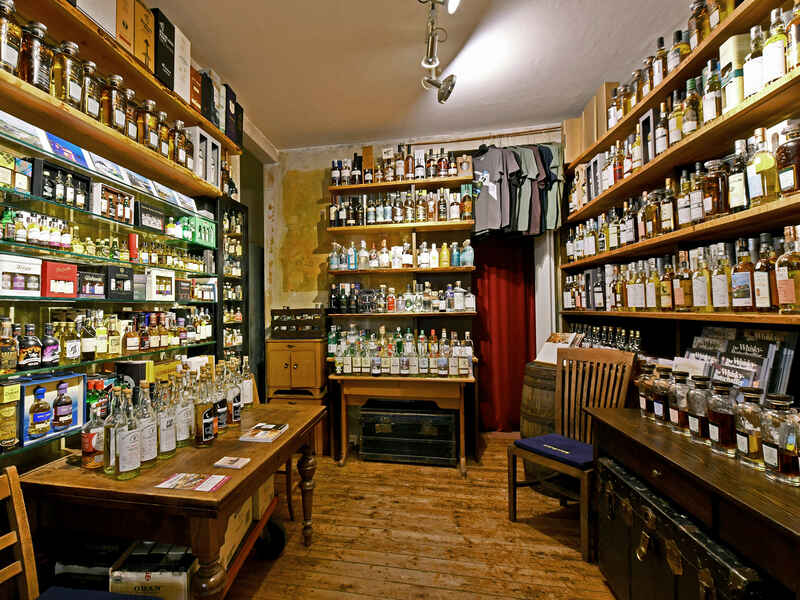 Hintere Zentrum des Ladens