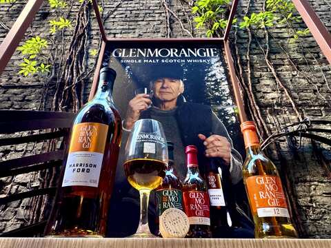 Whisky von Glenmorangie mit Harrison Ford